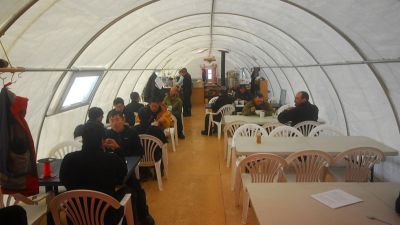 Mess Tent - © International Polar Foundation